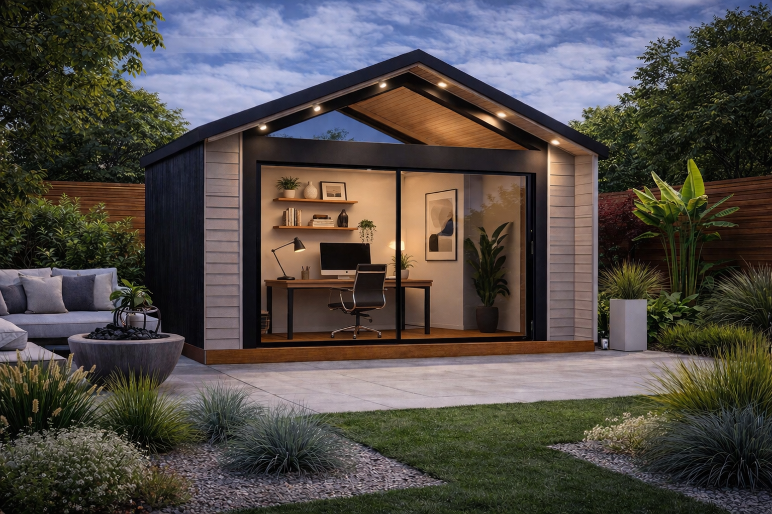 Aera 120.2 backyard studio interior