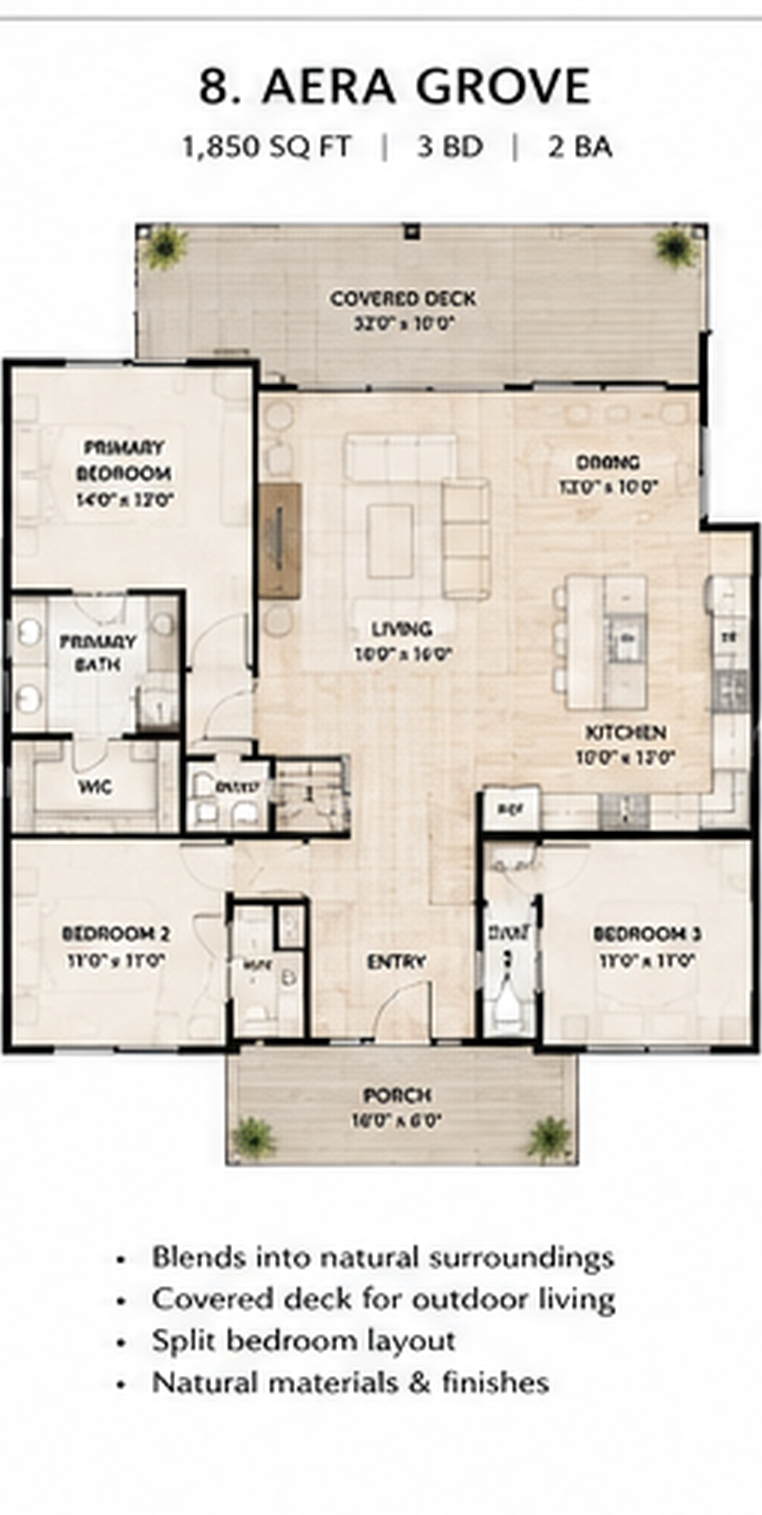 Aera Grove floor plan